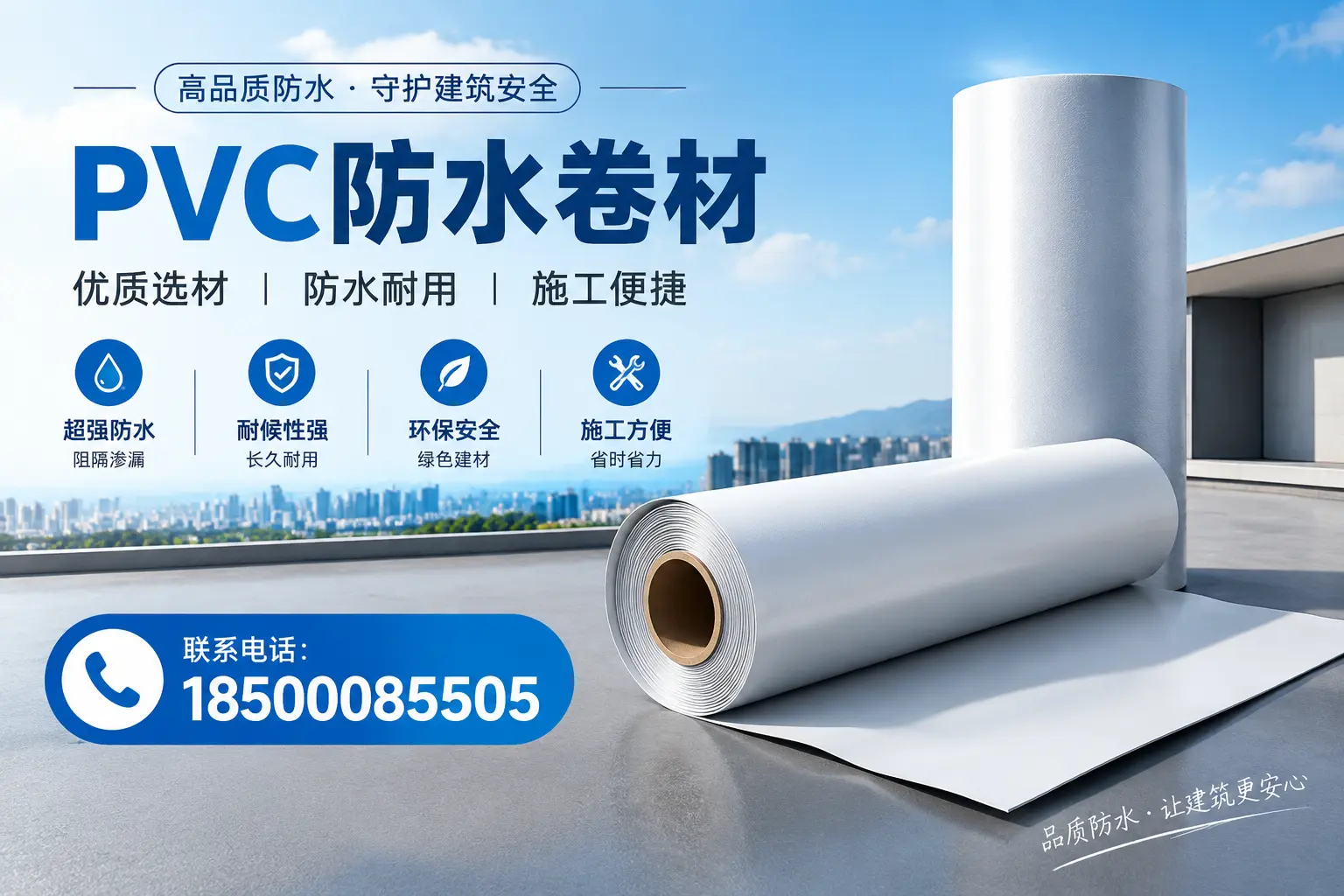 如何评估PVC防水卷材的性价比?果洛消费者必读